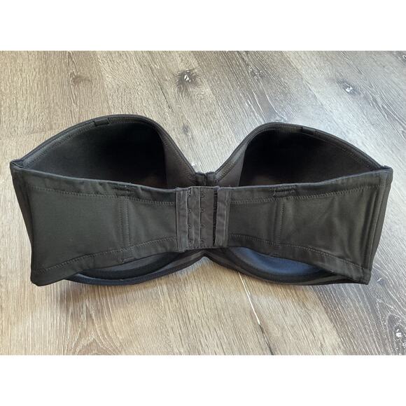Wacoal 38H Smooth Mulitway Convertible Black Strapless Bra - Picture 3 of 7